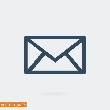  ileti işareti simgesi 