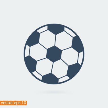 Klasik futbol topu simgesini