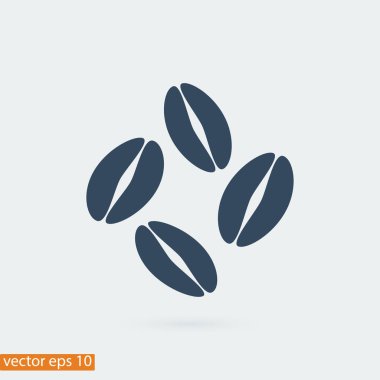 kahve çekirdeği ikonu