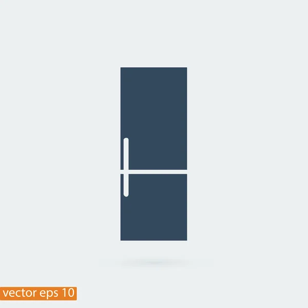 Refrigerador icono simple — Archivo Imágenes Vectoriales