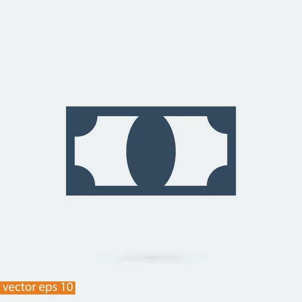 Dinero icono simple — Archivo Imágenes Vectoriales