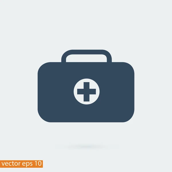 Medische zak pictogram — Stockvector