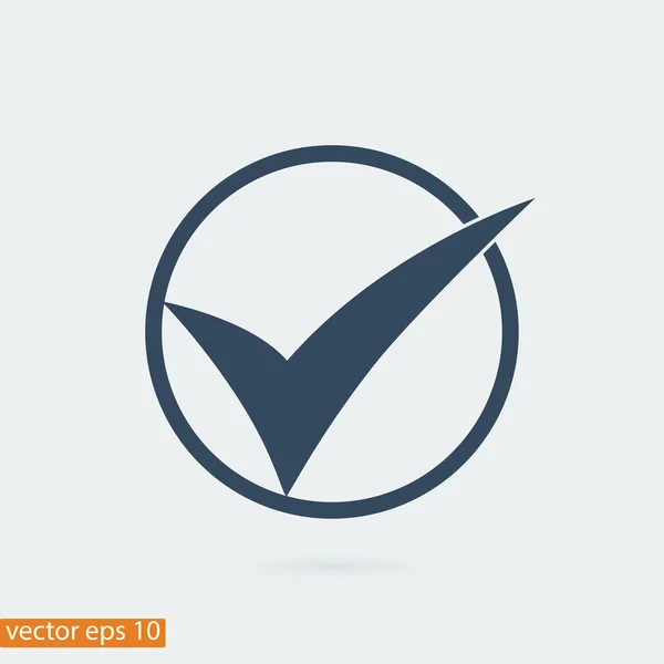 Ok symbol icon — Stock Vector