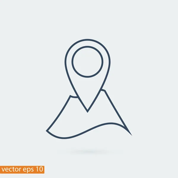 Navigator guide icon — Stock Vector