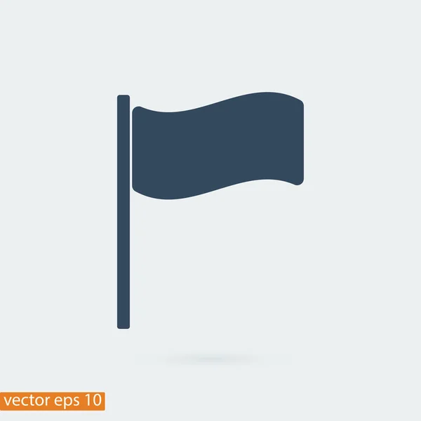 Flagge schwenkend — Stockvektor