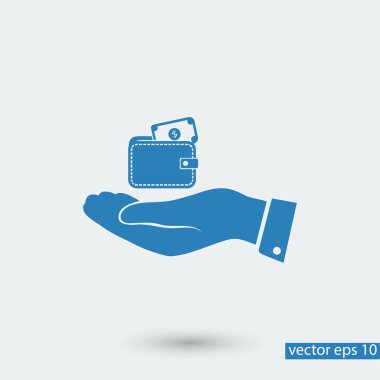 M-cüzdan'el simgesi