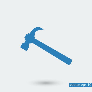 çekiç basit simgesi