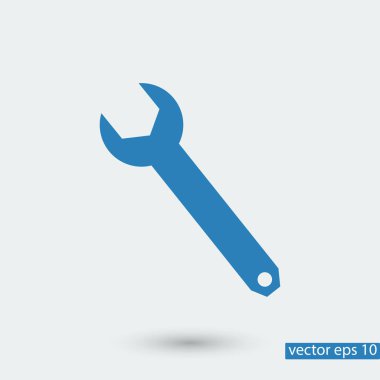 İngiliz anahtarı basit simgesini