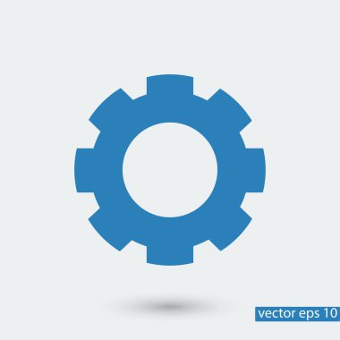 Dişli basit simgesini