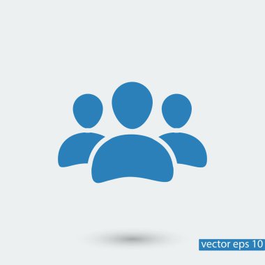 Grup erkek simgesinin