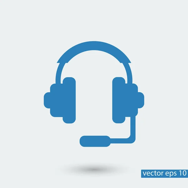 Навушники-проста ікона — стоковий вектор