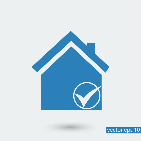 Home simple icon — Stock Vector