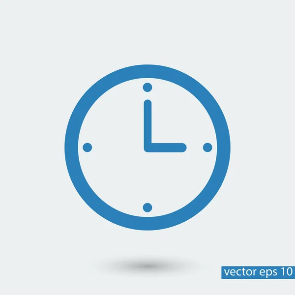 Óra Egyszerű ikon — Stock Vector