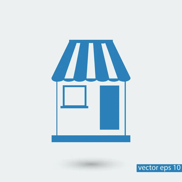Tienda icono simple — Vector de stock