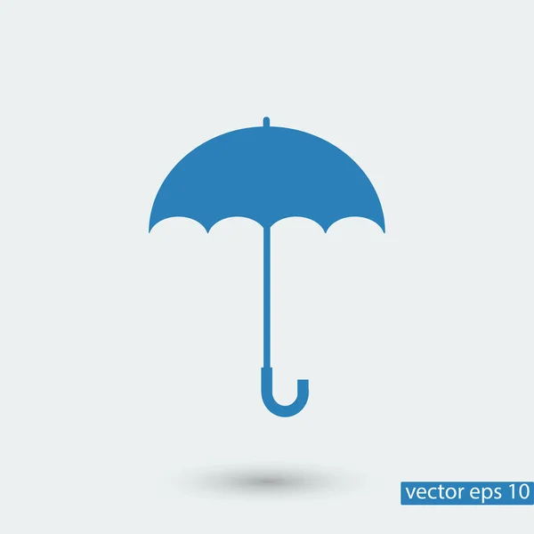 Ícone simples guarda-chuva — Vetor de Stock