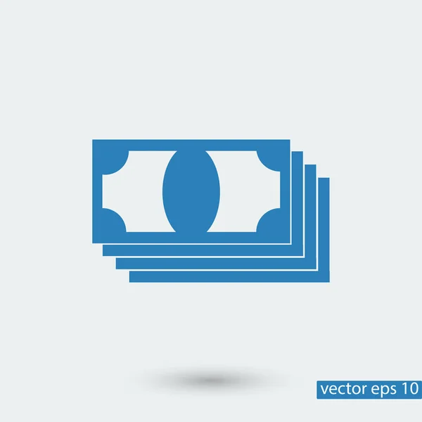 Dinero icono simple — Archivo Imágenes Vectoriales