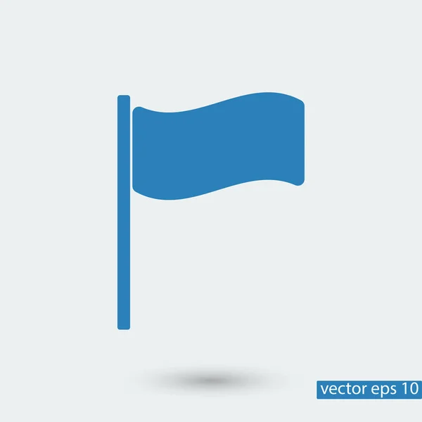 Flag simple icon — Stock Vector