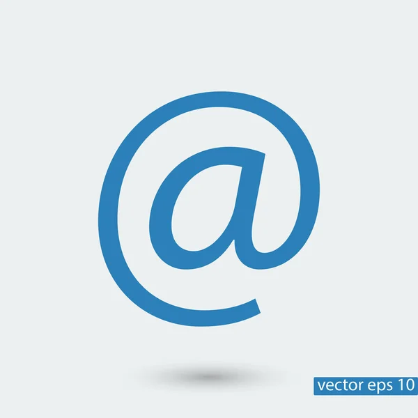 Icône de signe d'email — Image vectorielle