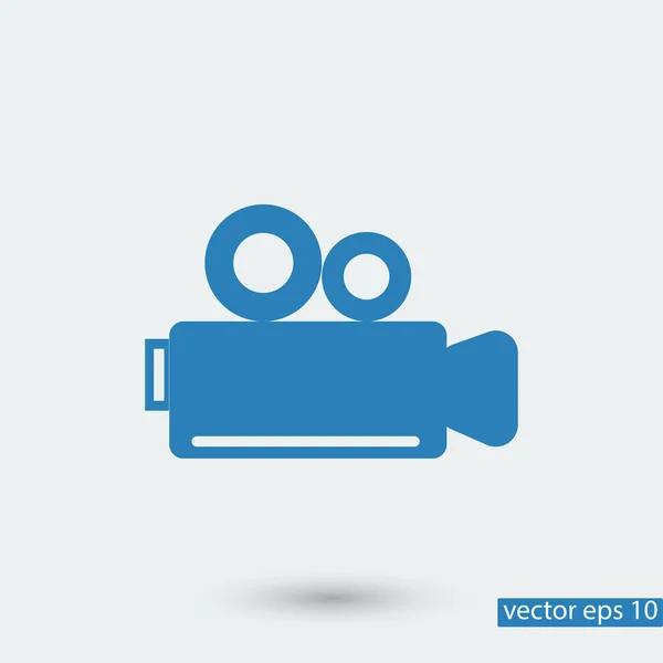 Video camera-icoontje — Stockvector