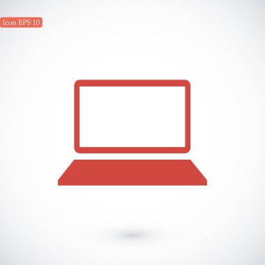 Bilgisayar Düz Simgesi