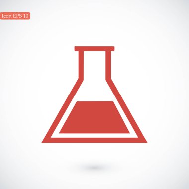 laboratuvar cam simgesi