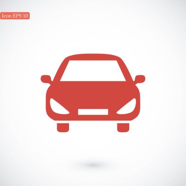 basit araç simgesini