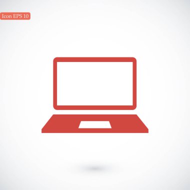 Bilgisayar Düz Simgesi