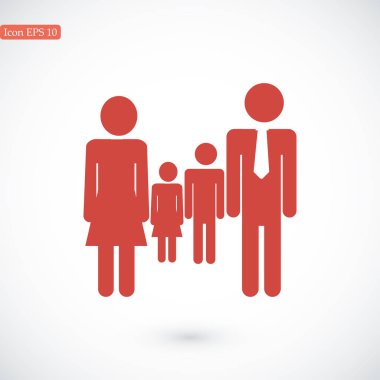 aile üyeleri simgesi