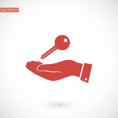 anahtarı elinde kapı