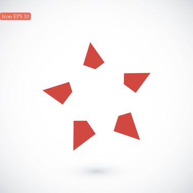 Yıldız Düz Simgesi