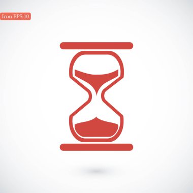 basit kum saati simgesi