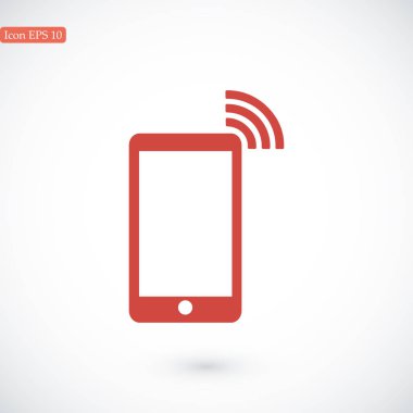 Telefon Düz Simgesi