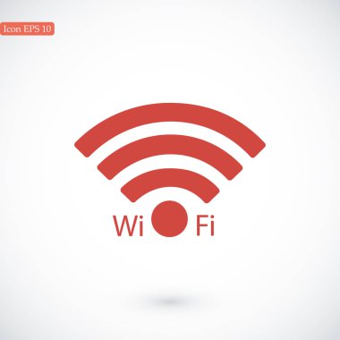Wi-fi işareti simgesi