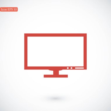 Bilgisayar Düz Simgesi