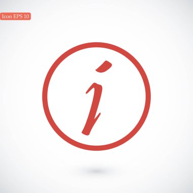 bilgi işareti simgesi