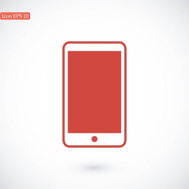 Telefon Düz Simgesi