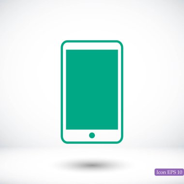 Telefon Düz Simgesi