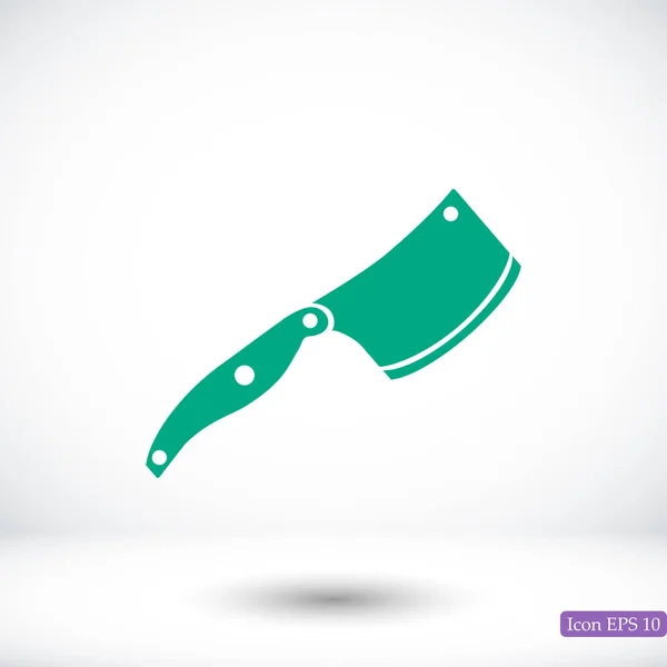 Icône couteau simple — Image vectorielle