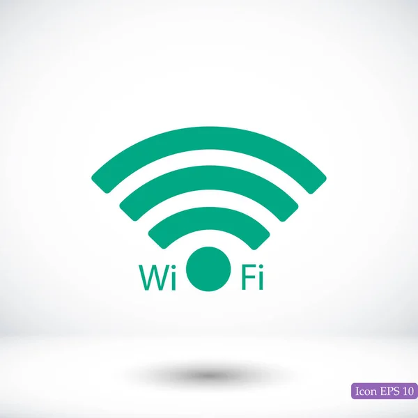 Icône signe Wi-Fi — Image vectorielle