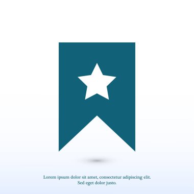 Yıldız Düz Simgesi