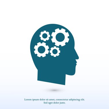 baş simgesinde dişli