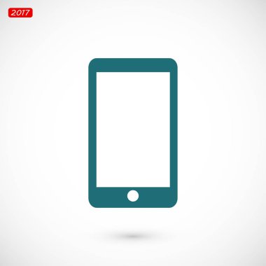 boş ekran ile Smartphone