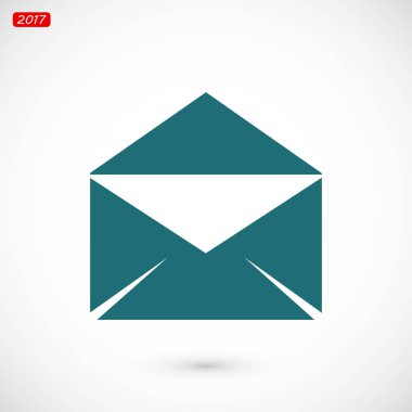 açılan zarf simgesi