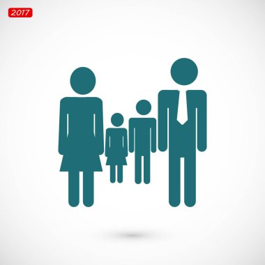 Aile anahat web simgesi 