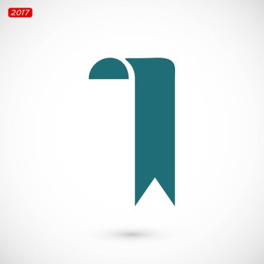 basit kurdele simgesi