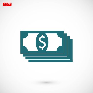 dolar simgesi yığını