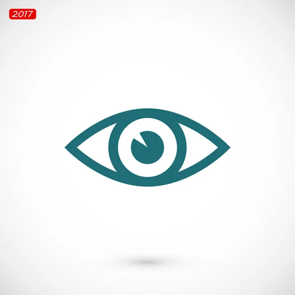 Icono del ojo humano — Vector de stock