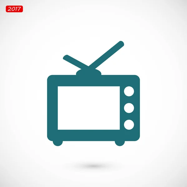 Ікона Бланк телевізор — стоковий вектор