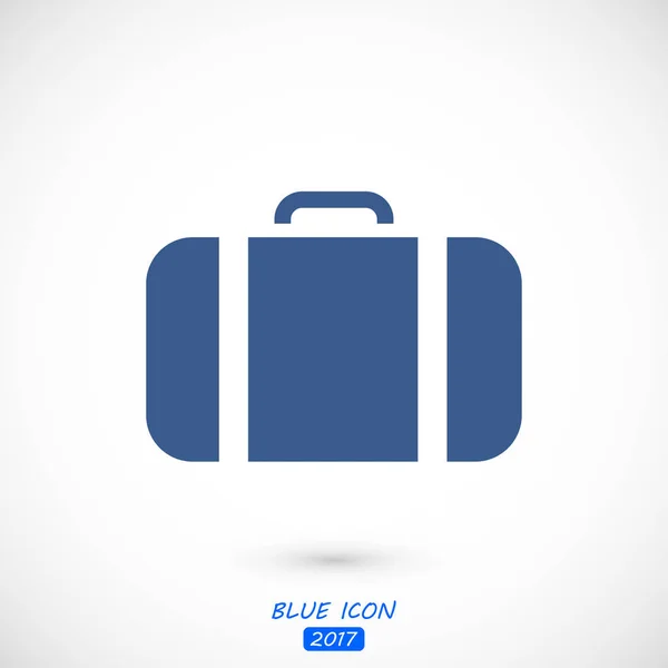 Ikona cestovní tašky — Stockový vektor