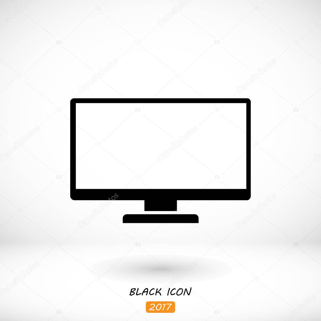 blank monitor icon